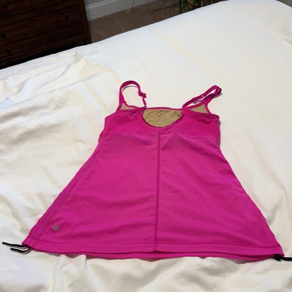Lululemon Magenta tank - Picture 2 of 3